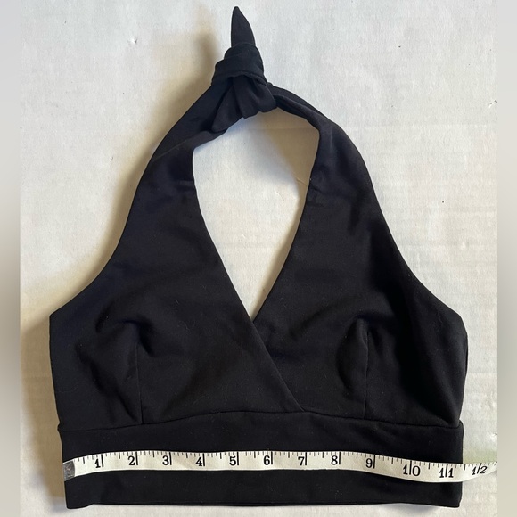 Patagonia Rhythm halter bra black size XS organic cotton + spandex - Picture 6 of 6
